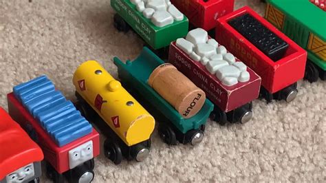 My Thomas Wooden Railway Collection Happy Labor Day Youtube