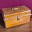 Vintage 1930s Small Metal Trunk  Antique Chests & Coffers Hemswell