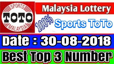 Terbalik dibayar tidak berlaku lagi. 30-08-2018 TOTO 4d lucky number | Jackpot Malaysia | TOTO ...