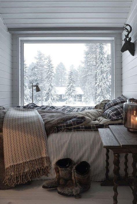 Home Interior Design — A Warm Place To Escape The Snow Winter Bedroom