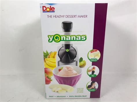 New Dole Yonanas Healthy Dessert Maker
