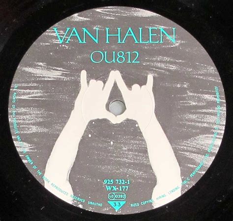 Van Halen Ou812 12 Lp Vinyl Album Cover Gallery And Information Vinylrecords