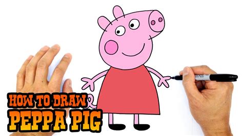 How To Draw Peppa Pig Art For Beginners