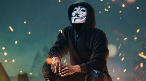 X Mask Guy Anonymus K Laptop Full Hd P Hd K Wallpapers Images Backgrounds Photos