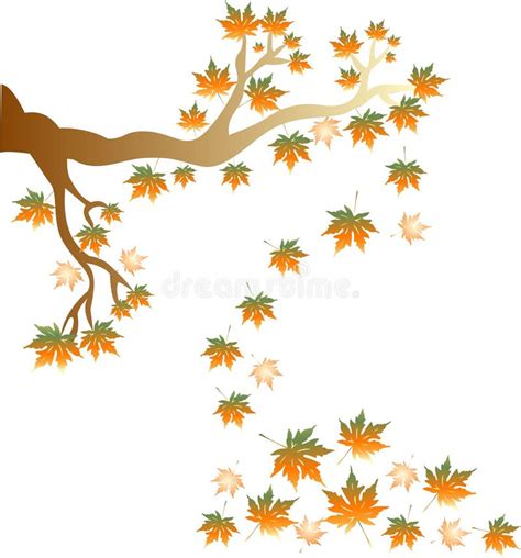 Autumn Tree Stock Vector Illustration Of Foliage Rusty 26598692