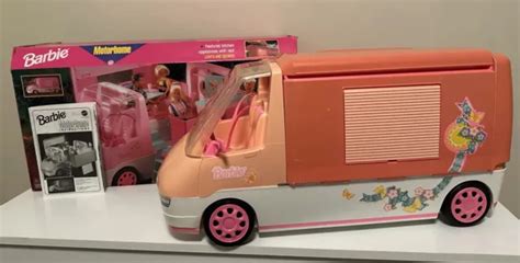 VINTAGE MATTEL 1996 Barbie Motorhome Maxi Van RV Camper Bad Condition