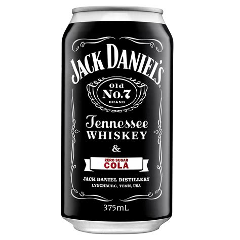 In this video, i'm trying to recreate the country cocktails rtds that are available in the. JACK DANIELS & ZERO SUGAR COLA CAN - Value Cellars
