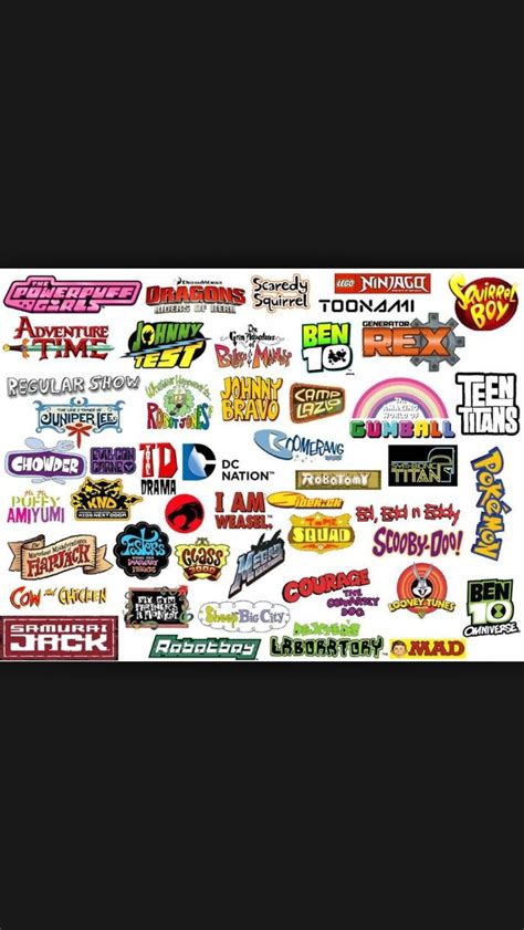 Repin If You Know Any Of These Shows Old Cartoon Network