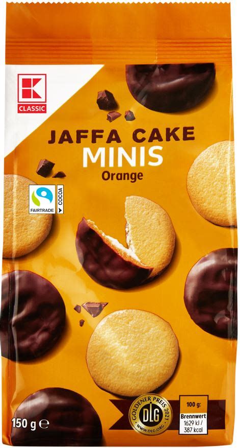 K Classic Mini Jaffa Cakes 150g Fairtrade Polskafairtrade Polska