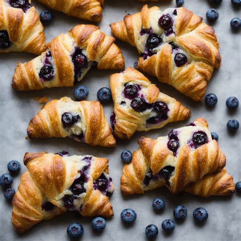 Blueberry And Lemon Croissant Bake Recipe