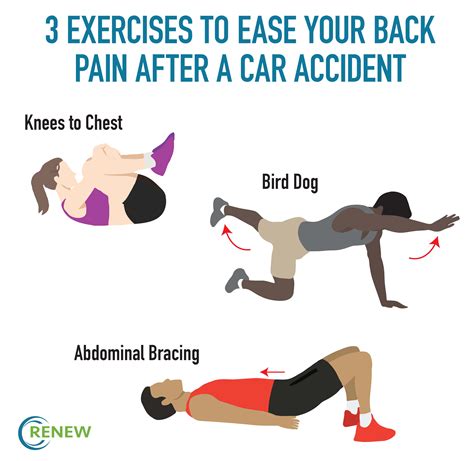 3 Exercises To Ease Your Back Pain After A Car Accident Renew