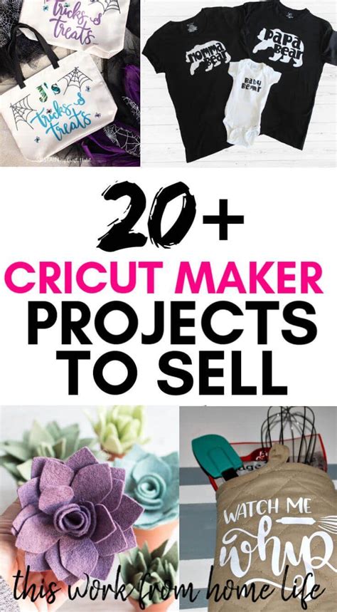 20 Cricut Maker Projects To Sell This Work From Home Life Diy Ts