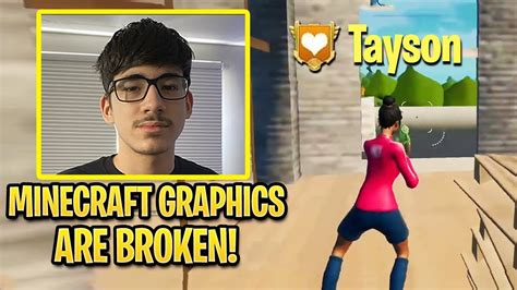 Faze Sway Reacts To Tayson Inhuman Editing After Switching To Minecraft