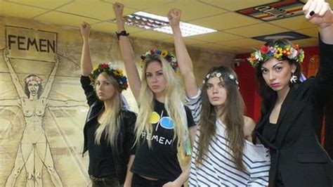 Ukraine S Femen Topless Protests Help Feminist Cause BBC News