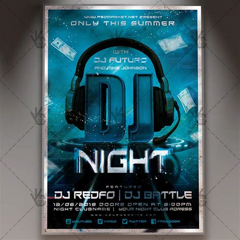 Buy Now Club Party Flyer Psd Template Psdmarket