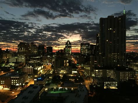 Sunrise Over Austin Tx This Morning Pics
