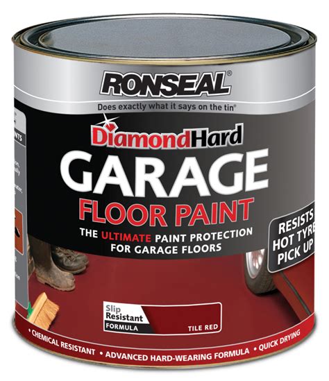 I did use a bit of duct tape (the only thing left in my garage) for an outside border on my painted rug and voila! Ronseal Diamond Hard Garage Floor Paint 5L - Stax Trade ...