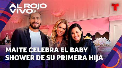 Maite Perroni Celebra El Baby Shower De Su Primera Hija YouTube
