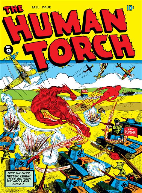 Human Torch Comics 1940 9 Comic Issues Marvel