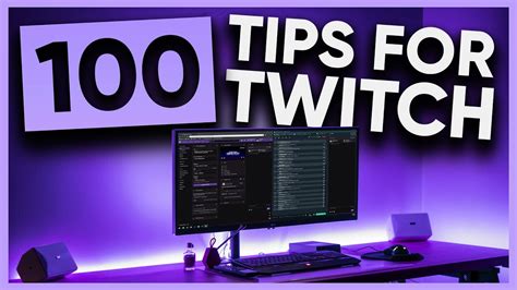 100 Tips In 10 Minutes To Improve Your Twitch Stream Youtube