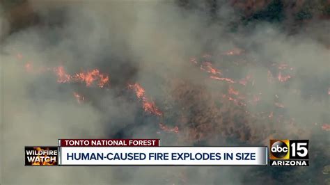 Wildfire In Ariz National Forest Now More Than 7000 Acres