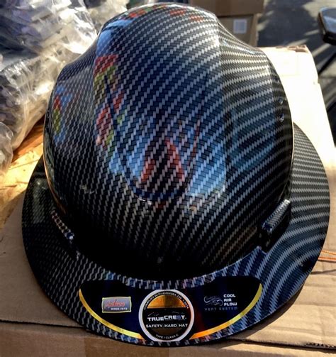Buy Fiberglass Hard Hat Blacksilver Cool Air Flow Online At