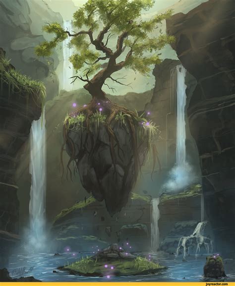 Floating Tree Concept Fantasy Concept Art Fantasy Artwork Fantasy