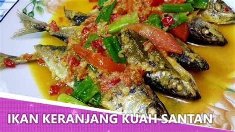 Masak ayam sampai matang dan koreksi rasa. Resep Ikan Keranjang Kuah Santan (Ikan Cue) - YouTube