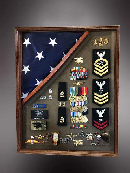 Military Shadow Boxes For Retirements