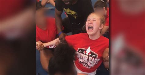 Disturbing Videos Show High Babe Cheerleaders Forced Into Splits