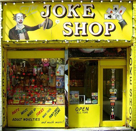 The Joke Shop Via Flickr Coney Island Storefront Signs Home Library
