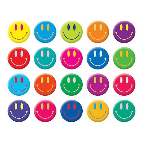 Buy Scholastic Teaching Resources Smiley Faces Stickers 12 Packs Of