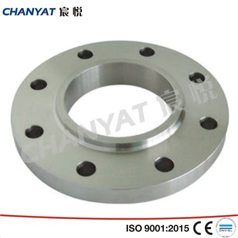 Forged Stainless Steel Slip On Flange For Pipe A182 F304 Asme B165 En