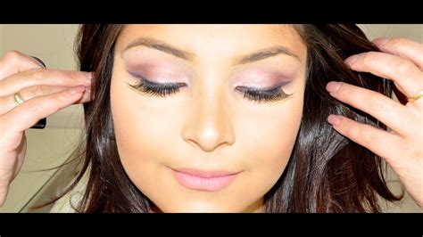 Naked 3 Tutorial Soft And Sweet Pink And Purple Eyes Youtube