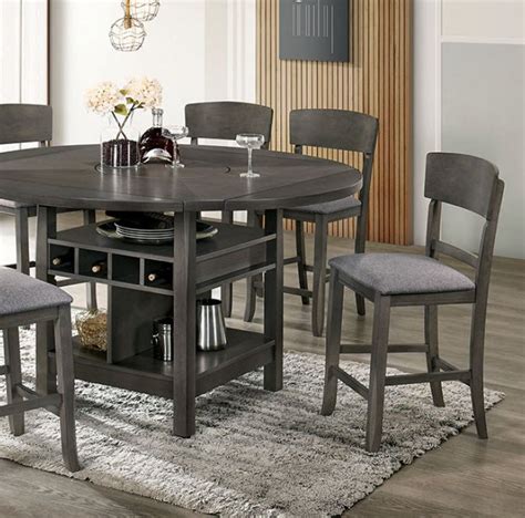 Stacie Drop Leaf Counter Height Dining Table