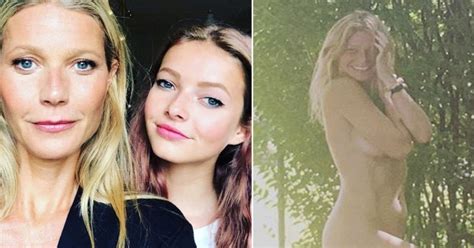 Gwyneth Paltrow S Daughter Reacts As She Poses Naked On Free Nude