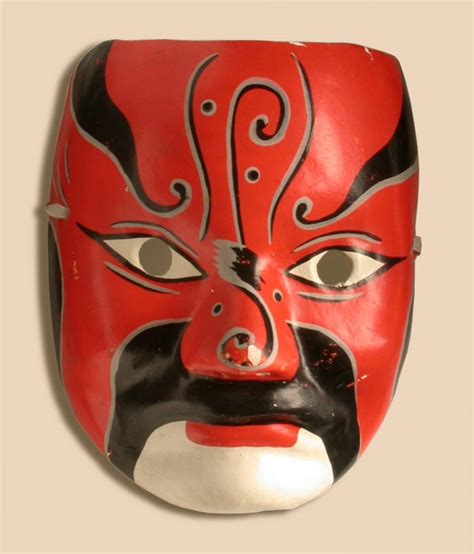 Opera Mask China Object Lessons Ceremony And Celebration Puppets