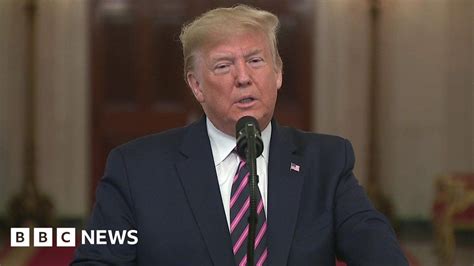 Trump Describes Impeachment Trial As Evil And Corrupt Bbc News