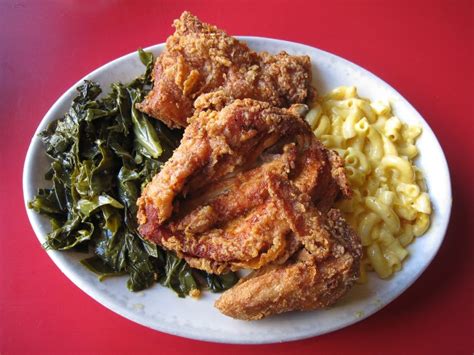 3 Piece Fried Chicken Wcollard Greens And Mac N Cheese Yelp