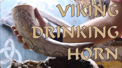 Hand Made Viking Drinking Horn Youtube