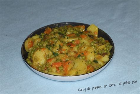 Curry De Pommes De Terre Et Petits Pois Chez Vanda
