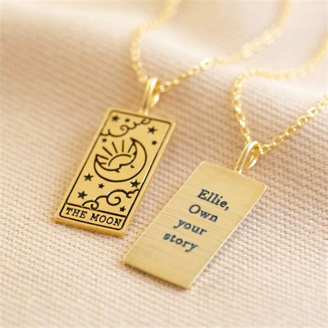 Check spelling or type a new query. Personalised Tarot Card Pendant Necklace By Lisa Angel ...