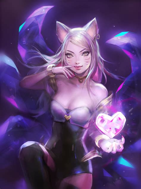 League Of Legends Ahri Image Gallery Ecchi Anime Girls Pictures My
