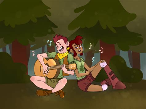 Gwenvid Tumblr Cartoon Camping Camping Youtube