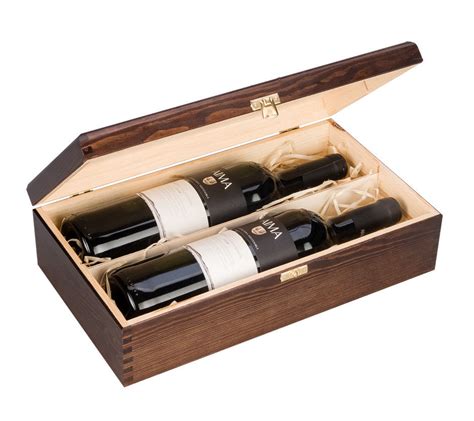 This image looks great on the wood. Double Bottle, Wooden Luxury Gift Box for Wine, Champagne ...