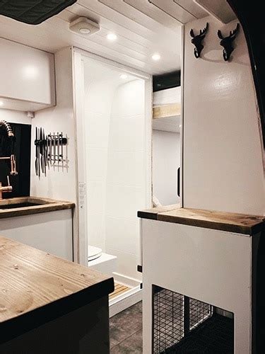 How To Build A Sprinter Van Bathroom To The Mountains And Back