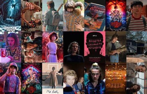stranger things aesthetic wall collage kitstranger things wall photo collagedİgİtal download78
