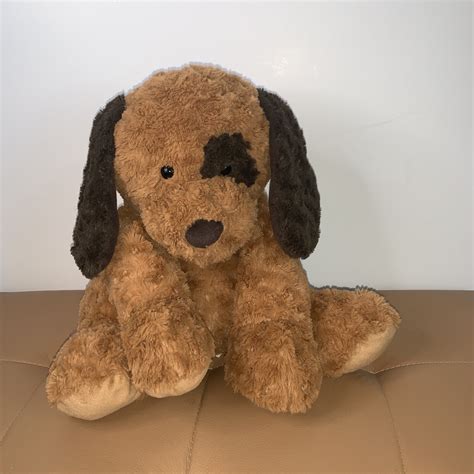 Puppy Dog Plush Brown Spotted Eye Floppy Ears Stuffed Animal 20 Toys R Us