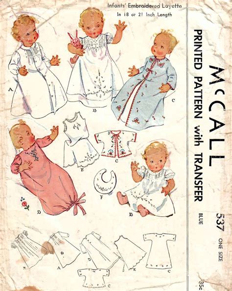 Sewing Retro Patterns Vintage Sewing Patterns Baby Clothes Shops