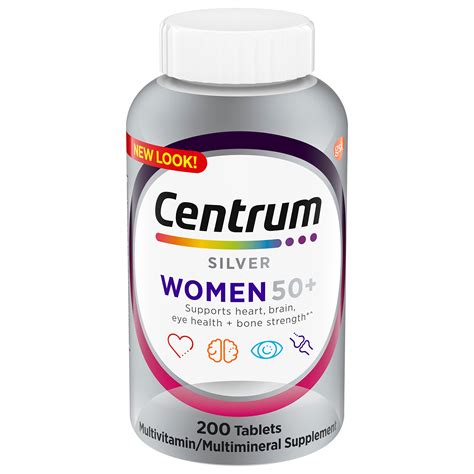Buy Centrum Silver Women S Multi For Women 50 Plus Multi Multimineral